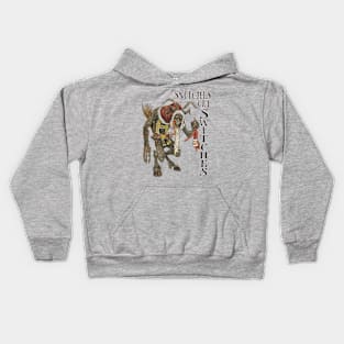 Krampus, or Snitches get switches Kids Hoodie